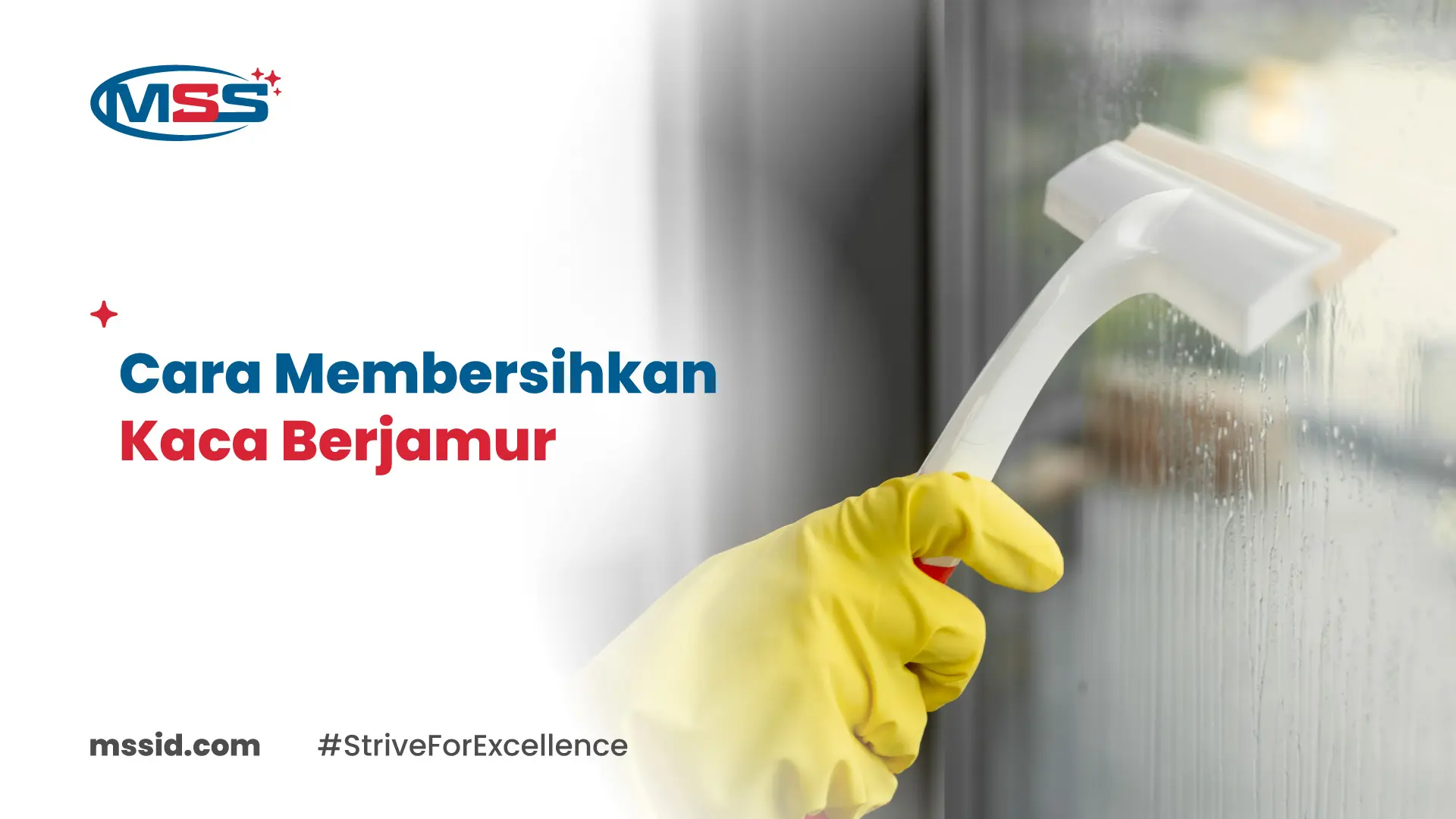 cara membersihkan kaca berjamur