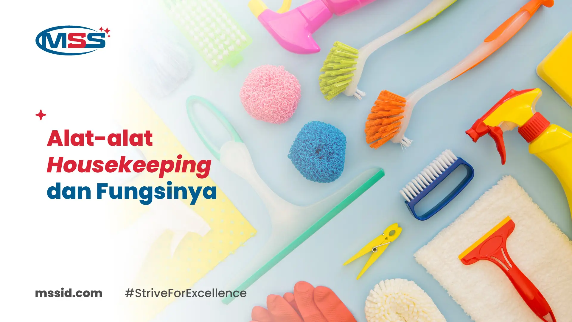 alat-alat housekeeping dan fungsinya
