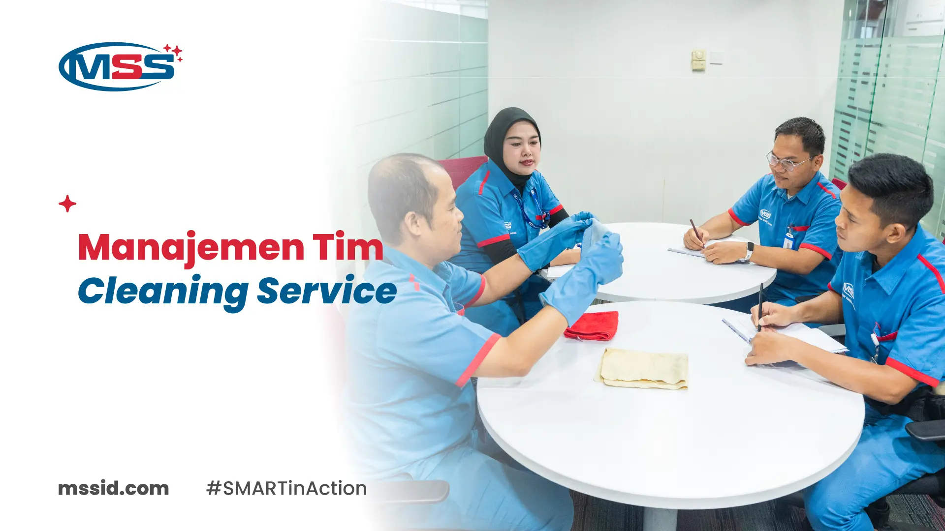 manajemen tim cleaning service